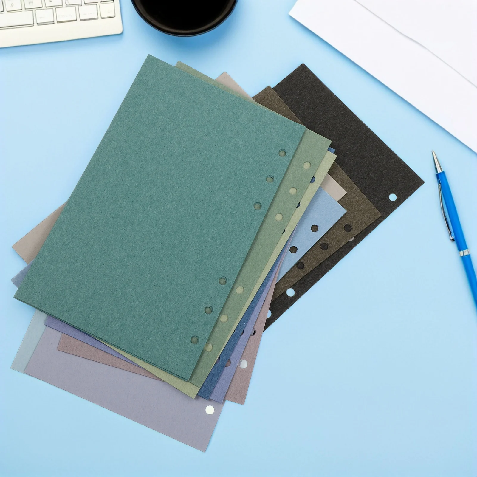 Ricarica di carta a fogli mobili a righe formato A5, 50 fogli, inserto di ricambio per notebook, scuola, ufficio, scrittura, materiale essenziale