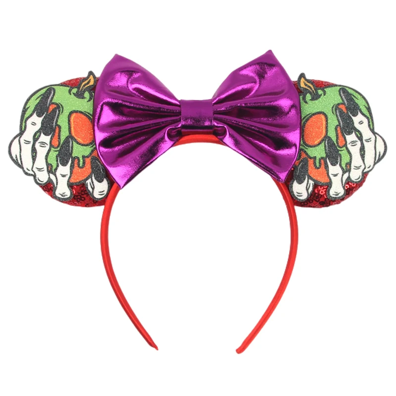 Neueste Haarreifen mit Mausohren, Haarbänder mit Schleife, Haaraccessoires, Party-, Weihnachts-, Halloween- und Prinzessinnen-Dekoration, Cosplay-Kostüm für Mädchen – Detail 9