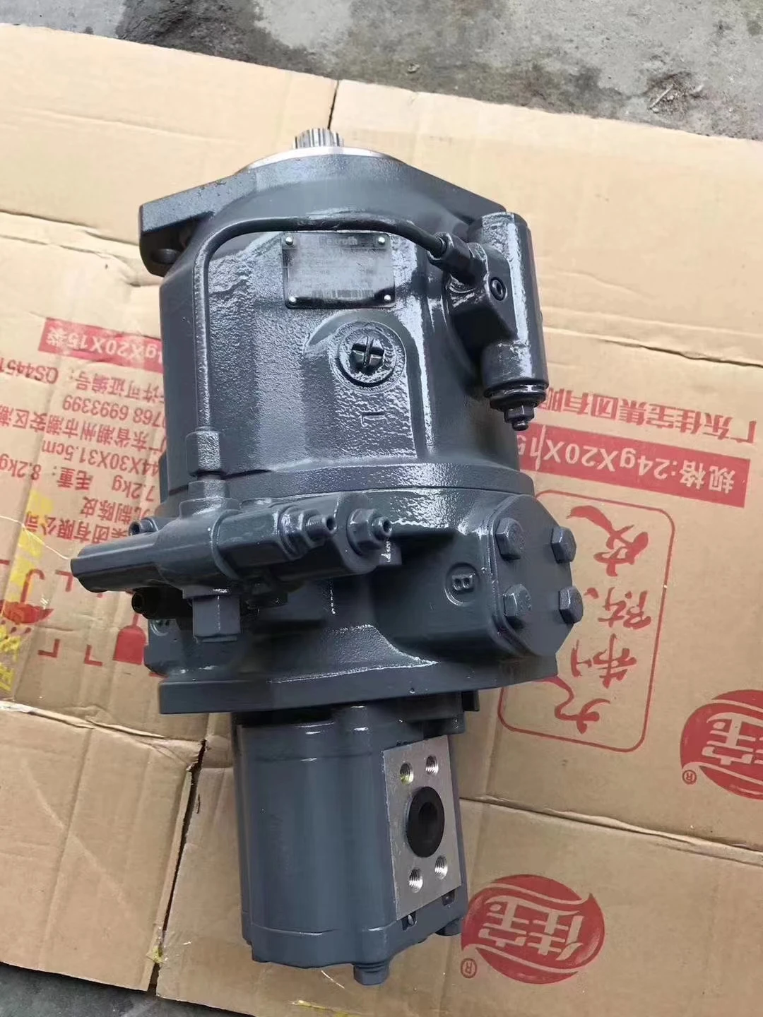 REXROTH hydraulic Pump assy 112-6564 1126564 A10VO74 piston pump for Backhoe Loader 416C 426C 428C 436C 438C