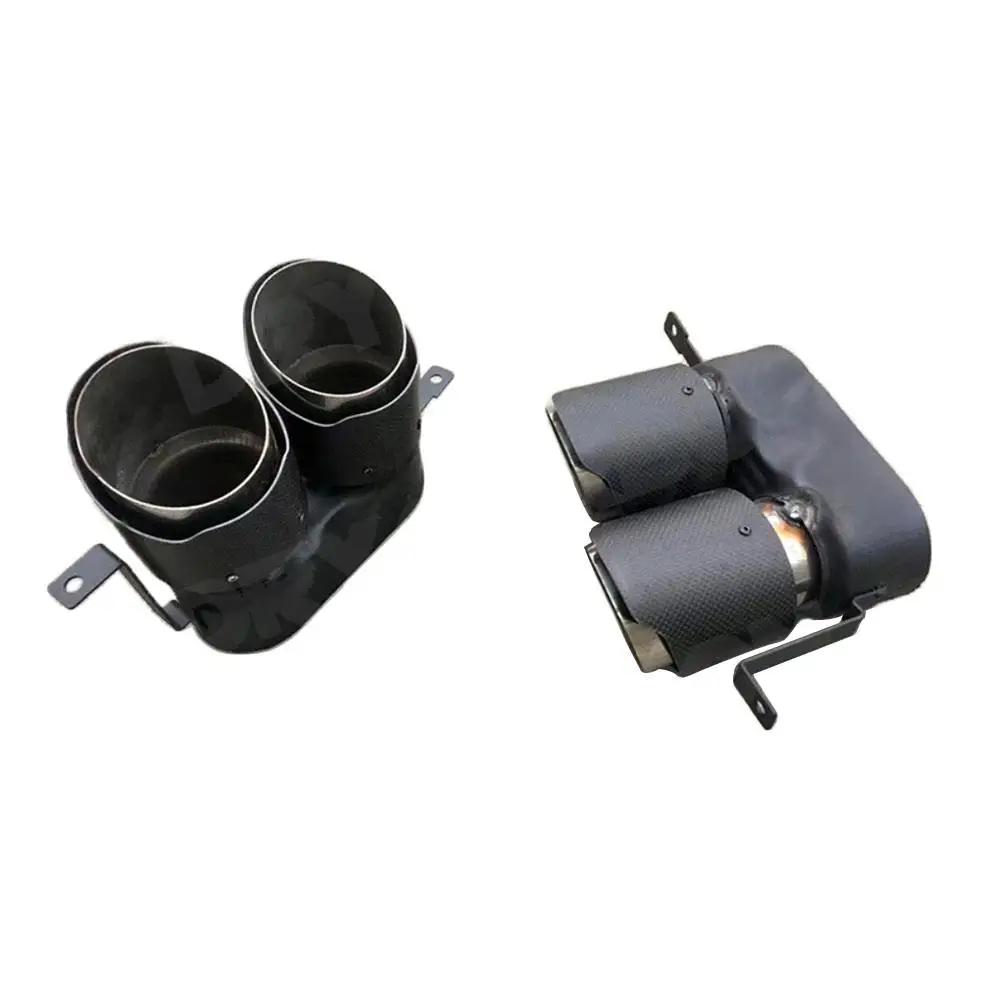 For BMW G20 G28 M Sport 2019 -2021 Car Inlet Double-Barrel Rear Exhaust Tip Tail Pipe Muffler Outlet Stainless Steel Accessories