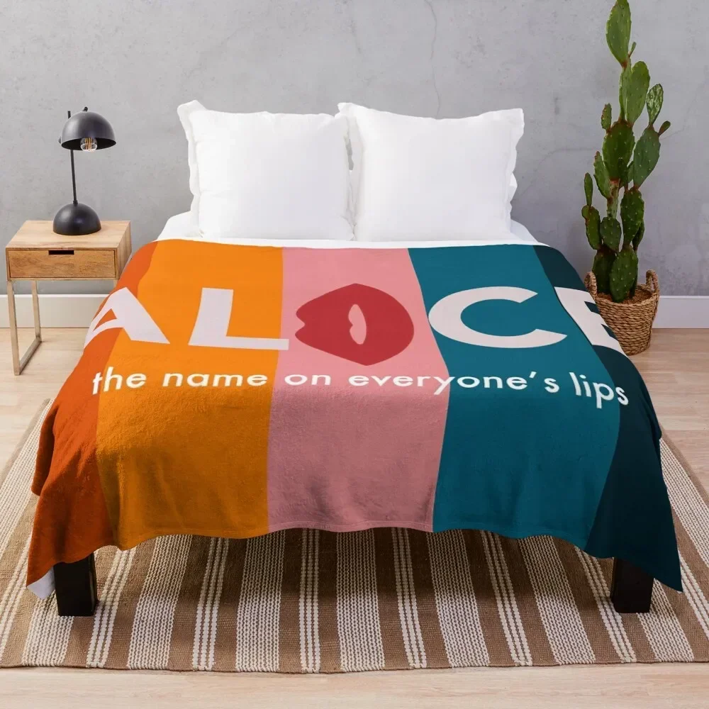 

Alice Talkshow Host Cards Throw Blanket Faux Fur Soft Warm Blanket for Bed