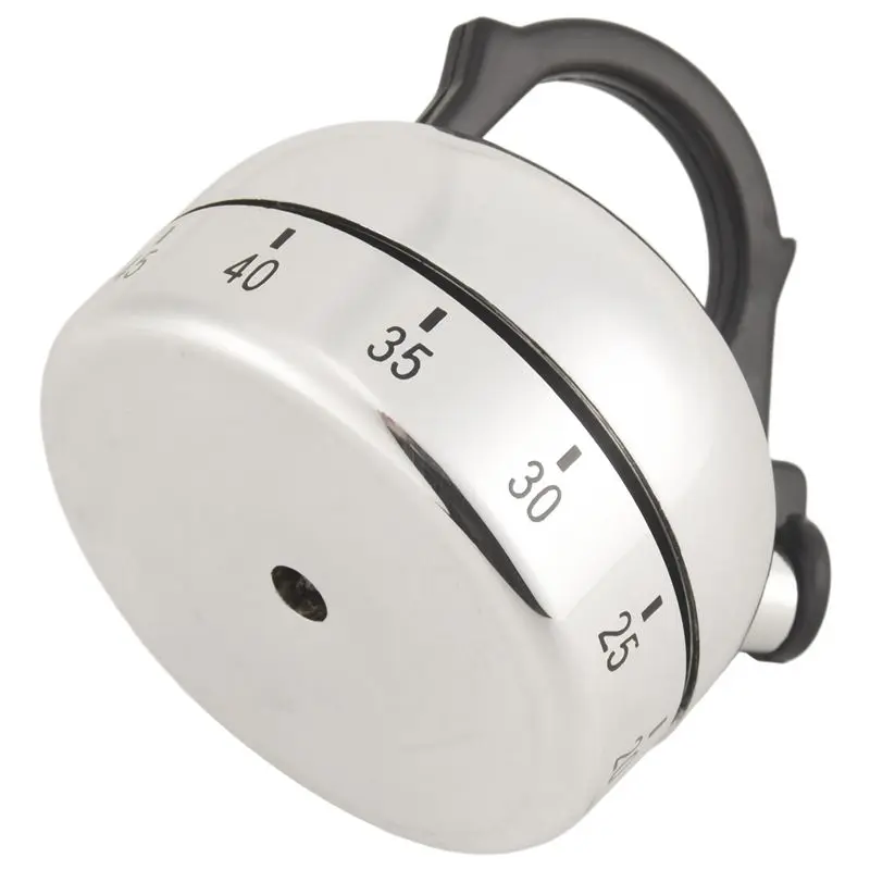 AB11-3X 60 Minute Counting Teapot Shaped Kitchen Cooking Alarm Clock Timer Mechanical