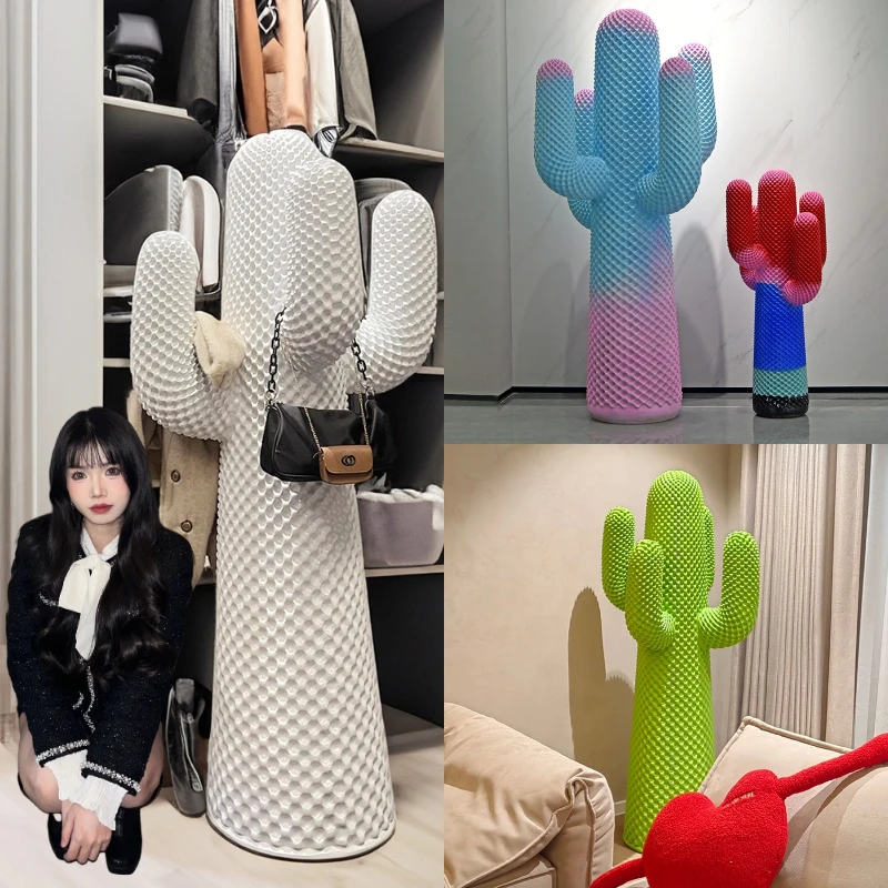 Cactus hanger vloerornament