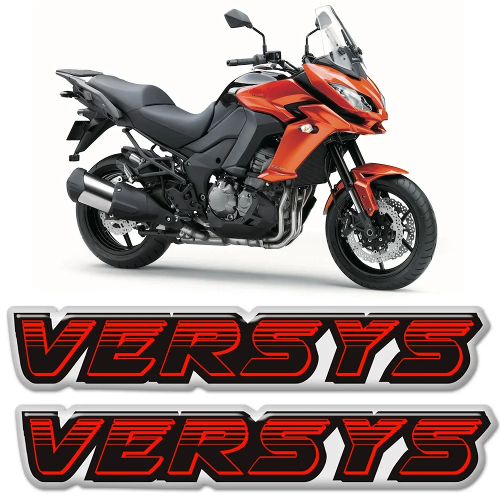 Adesivi per canotta decalcomania bagagliaio valigie parabrezza VERSYS-X 250 per Kawasaki VERSYS 300 400 650 1000 protezione avventura