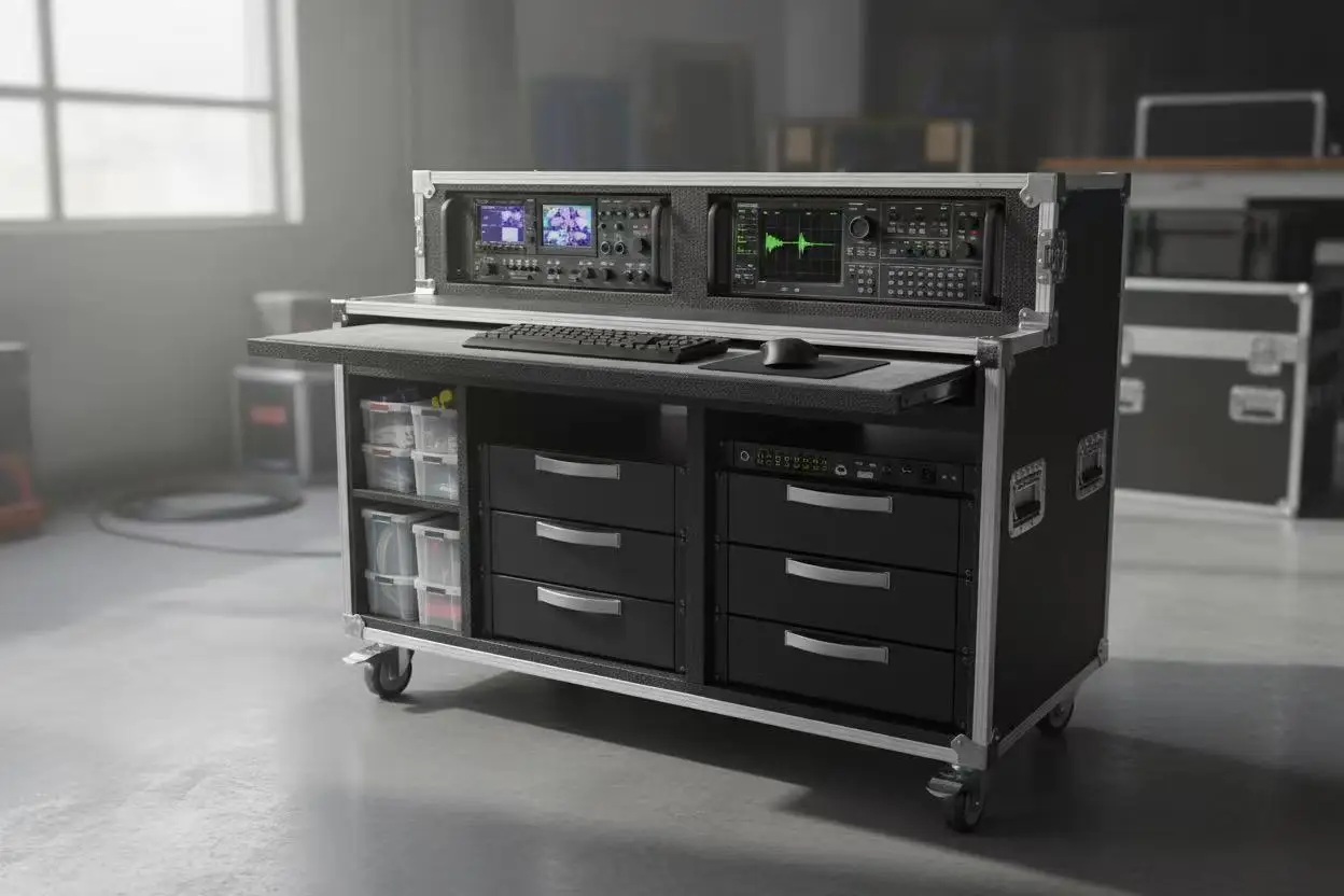 

High-quality flight cases and custom-made road cases in any size