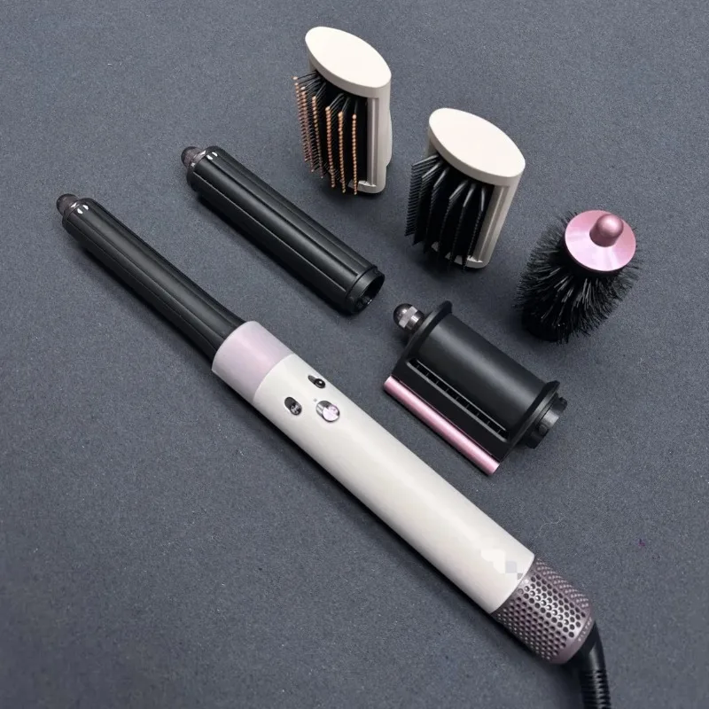 

110 В-240 В Многофункциональная щипцы для завивки волос 7-в-1, фен для укладки волос, щипцы для завивки волос Escova Secadora Modelador De Cachos