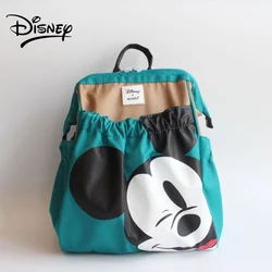 Disney Women's Backpack Mickey Mouse Large-caliber Mommy Bag Waterproof Unisex Backpack Large Capacity High Quality Durable