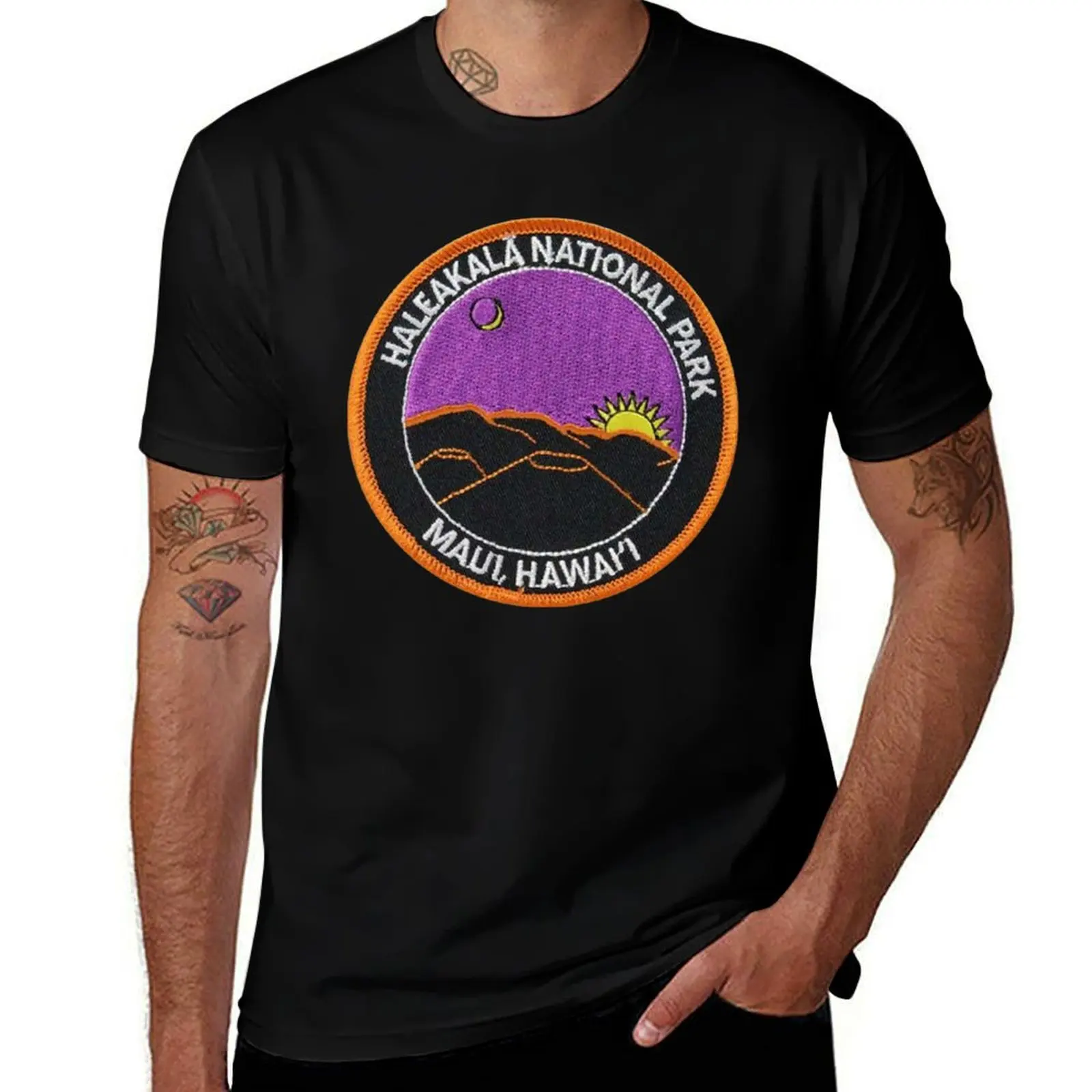 

shirt park tees man casual t T-Shirt shirts man haleakala t national graphic for