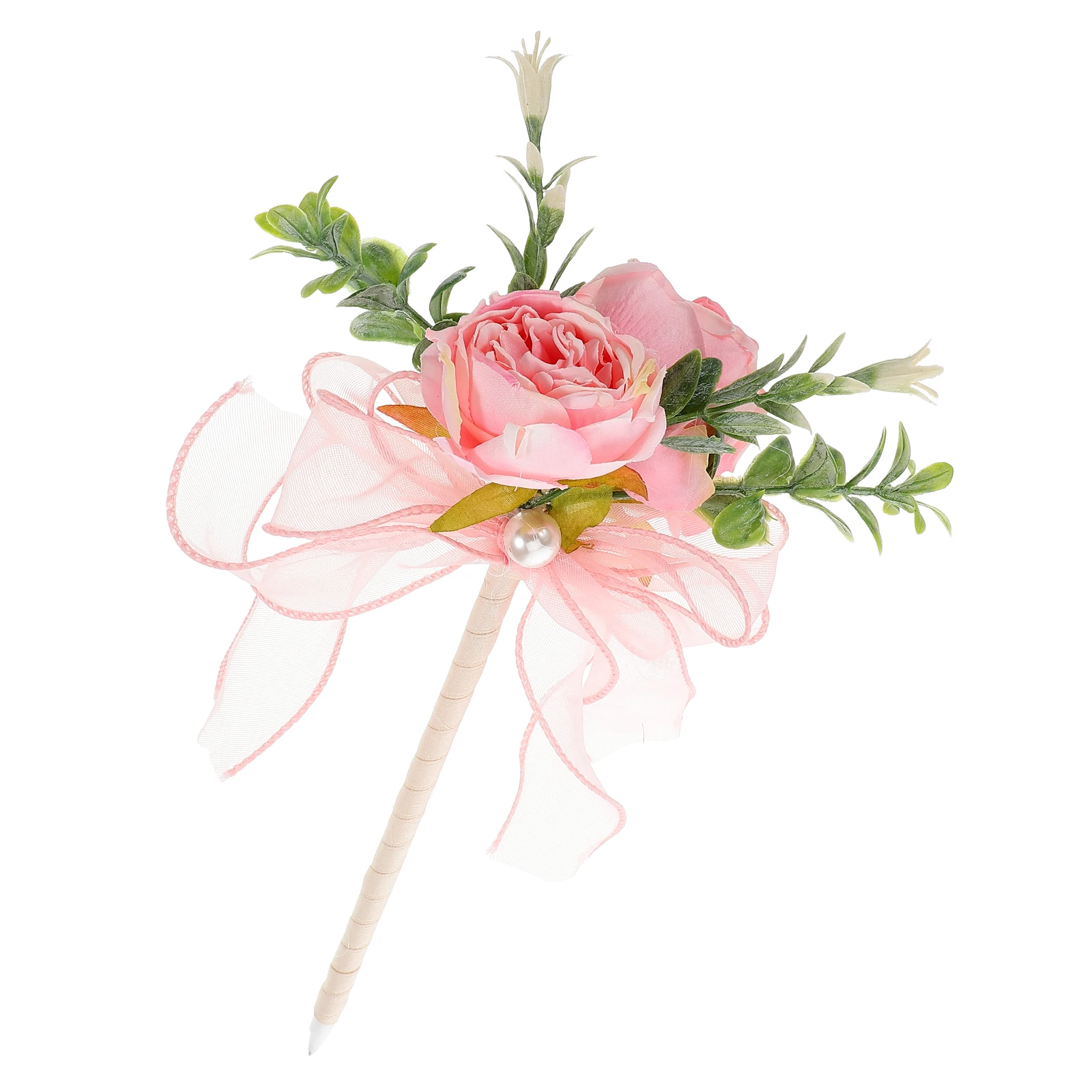 

Creative Artificial Rose Ballpoint Pen Black Ink Smooth Writing Teacher Gift Party Flower Design Pens Unique Style School