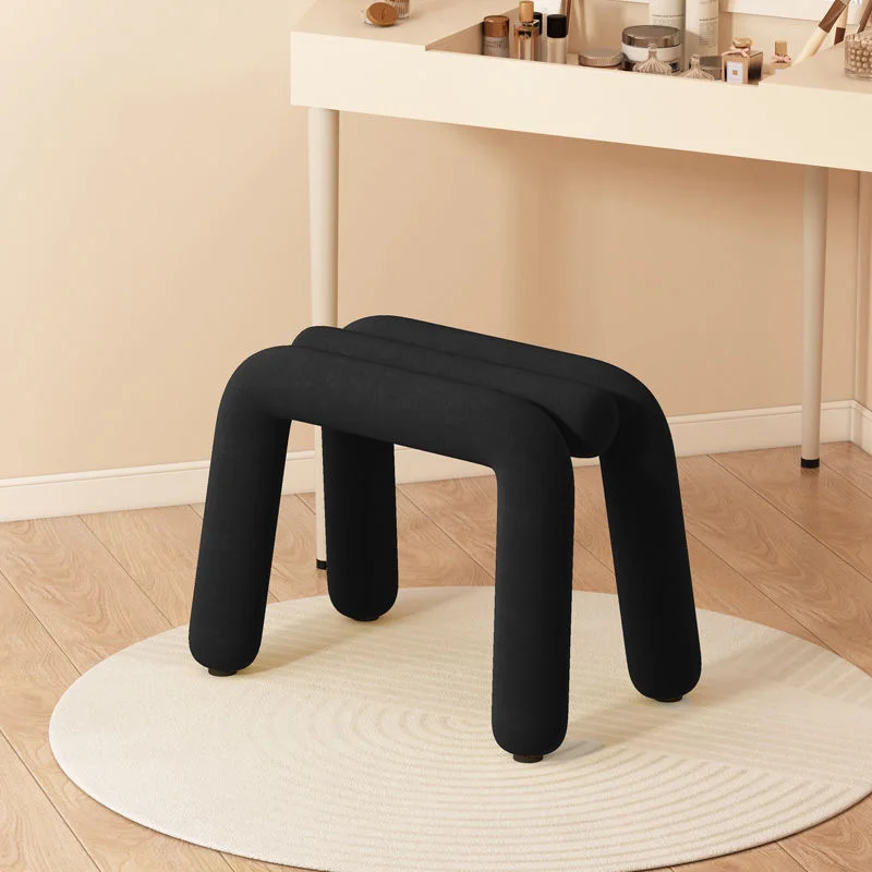 

Creative Dresser Dining Stools Aesthetic Bedroom Restaurant Stool Minimalist Fashionable Sillas Minimalista Home Furniture