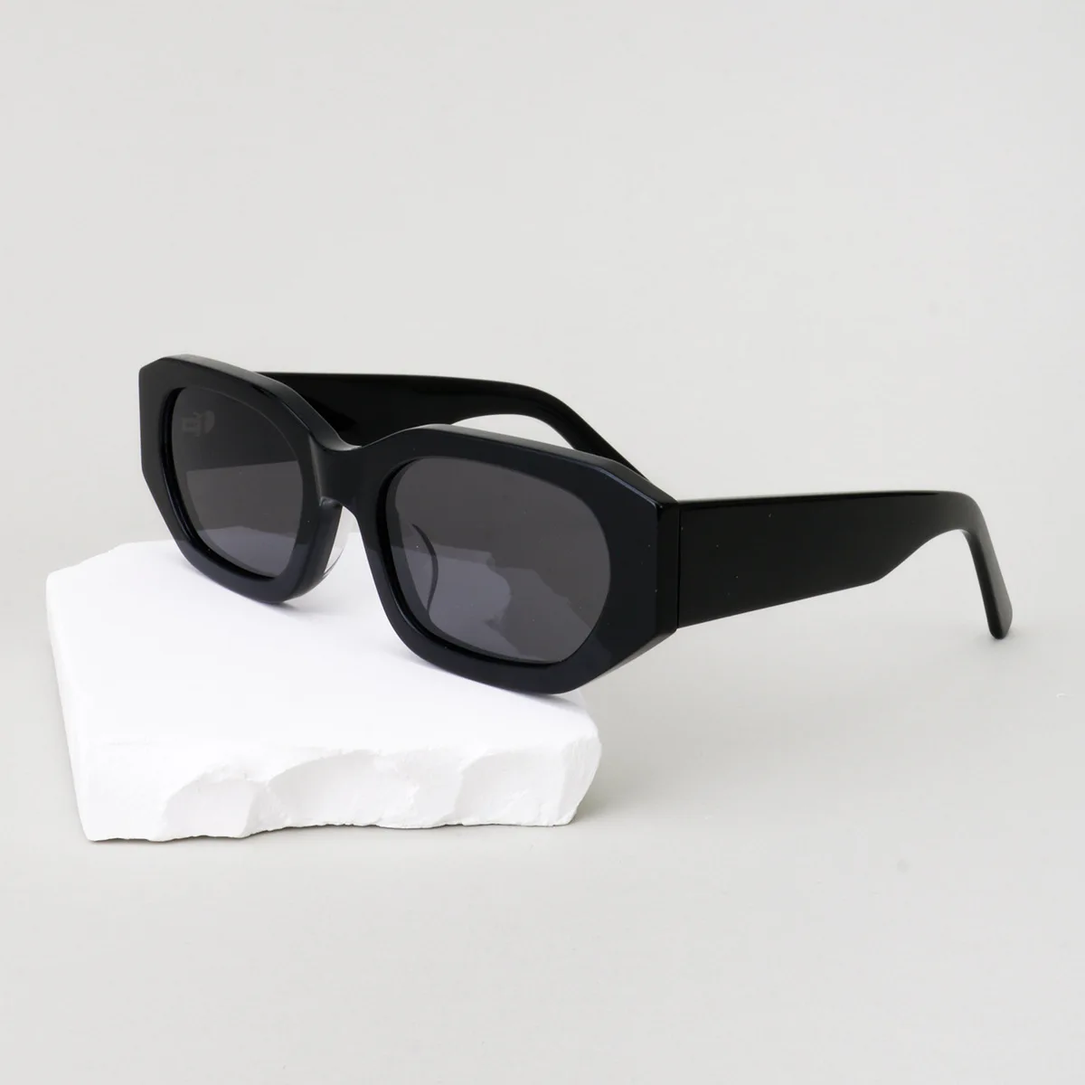 

Square Acetate Frame Polarized Sunglasses For Women Ladies Brand Designer Party Female Eyeware Retro Futuristic Fashion