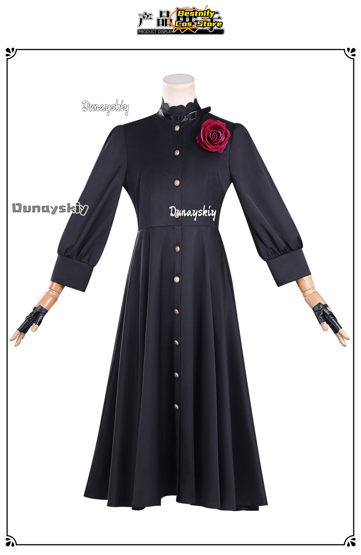 BCs @ Amay IAsk para una cosa final Scarlet El Vandimion manga abotonada vestido largo 2025 otoño mujer ropa Lolita Navidad