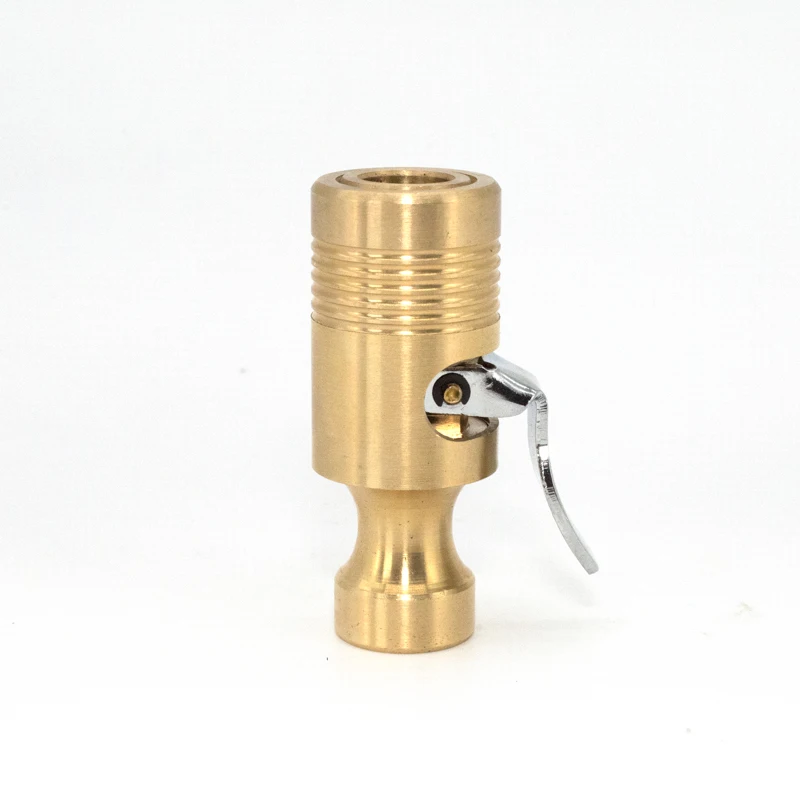 12mm High Quality Tire Air Chuck Car Truck  Tyre Clamp All Brass Air Pump Chuck Clip Tire Inflator compressor accessories