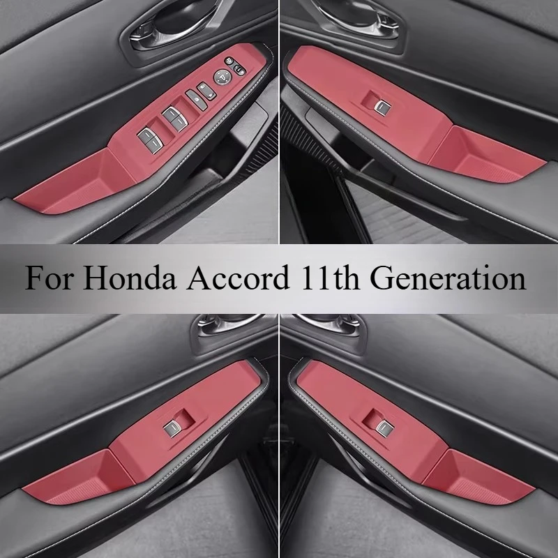 

For Honda Accord 11th Generation Special Door Lift Window Silicone Protective Pad Interior Accessories Modification Supplies