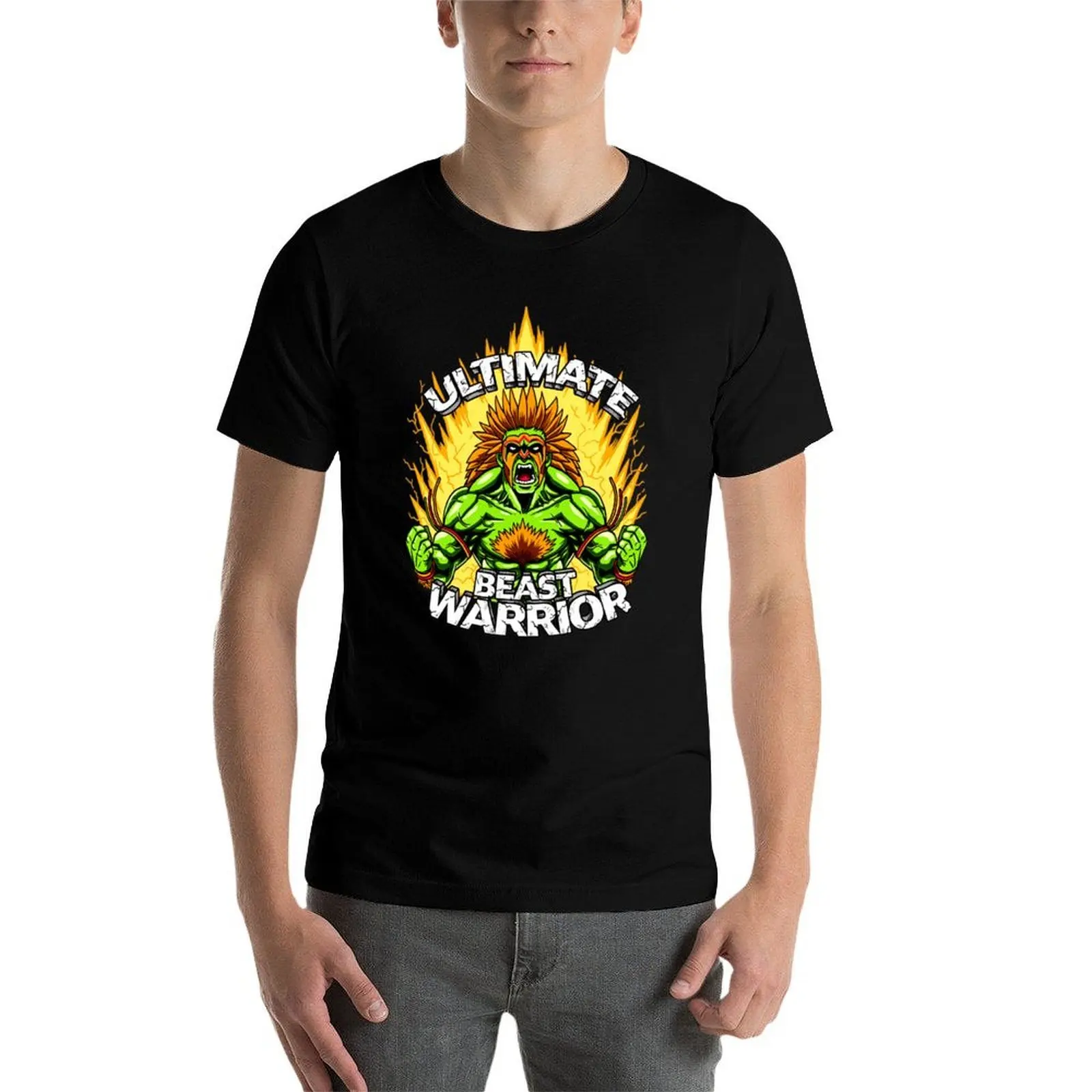 

Ultimate Beast Warrior T-Shirt man t shirt graphic man t shirts cotton T-Shirt