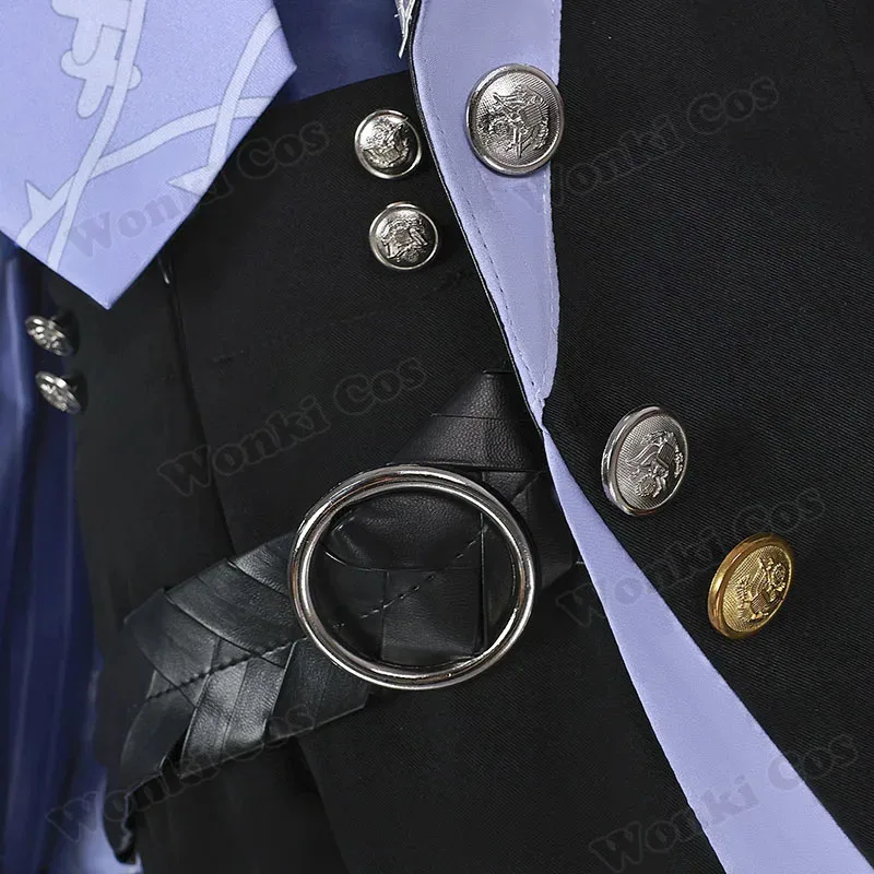 CyGame ZZZ ヒューゴ・ヴラド コスプレ衣装 ウィッグ ヘア Zenless Zone ヒューゴ コスプレ 男性 ロールプレイ カーニバル衣装 アニメイベント用