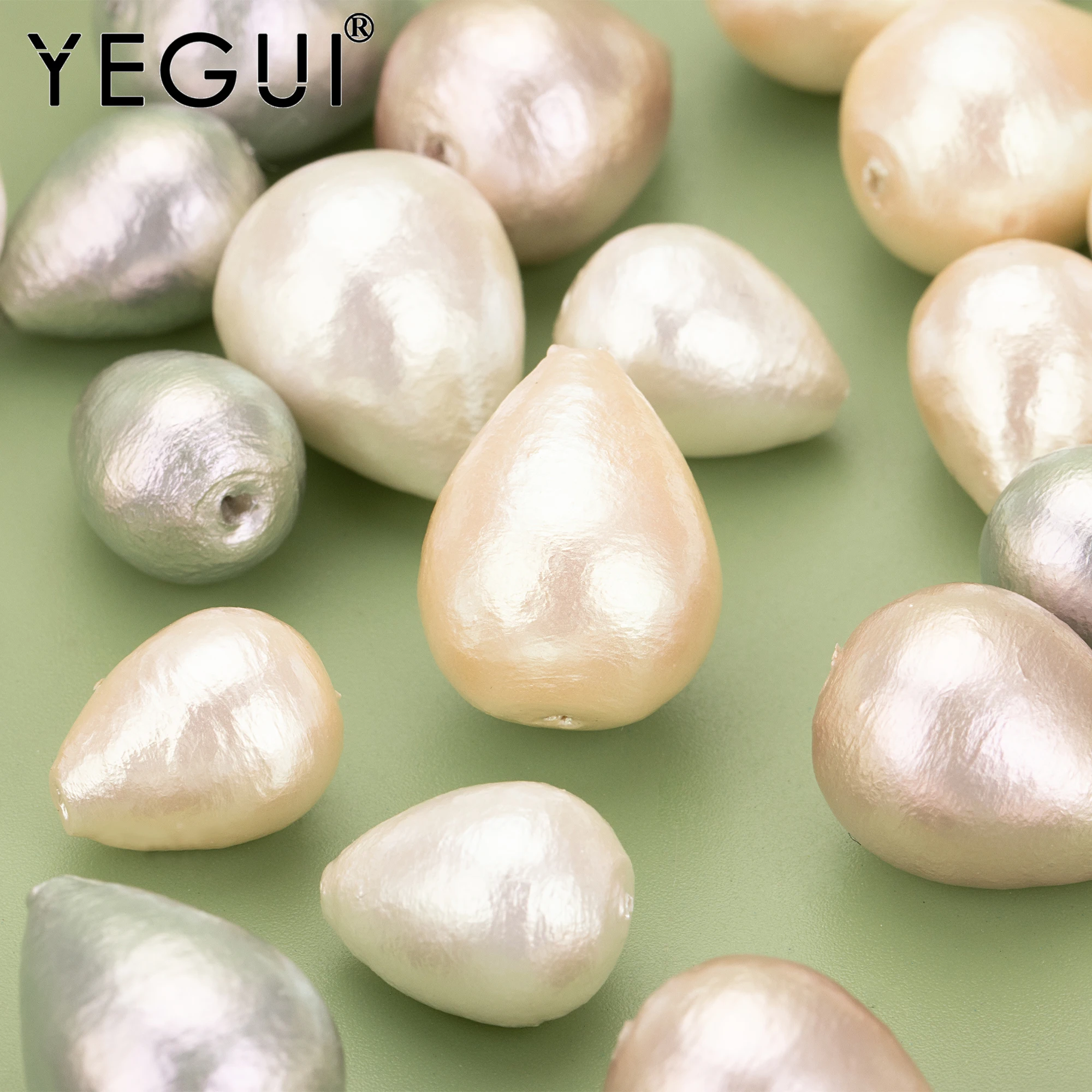 

YEGUI M557,artificial cotton pearl,jewelry accessories,jewelry making,water drop shape,hand made,charms,diy pendants,10pcs/lot