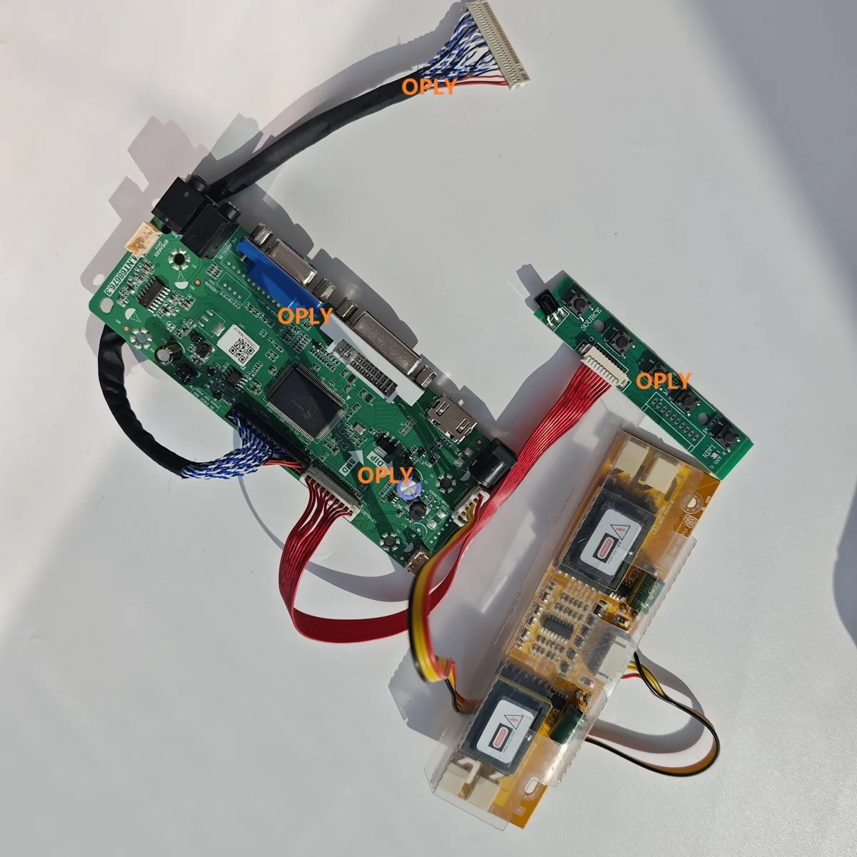 

Kit for M170EN05 V8 M170EN05 V5 M170EN05 HDMI-compatible DVI VGA Controller Board 30pin 4CCFL 17" 1280X1024 LCD LVDS Screen DIY