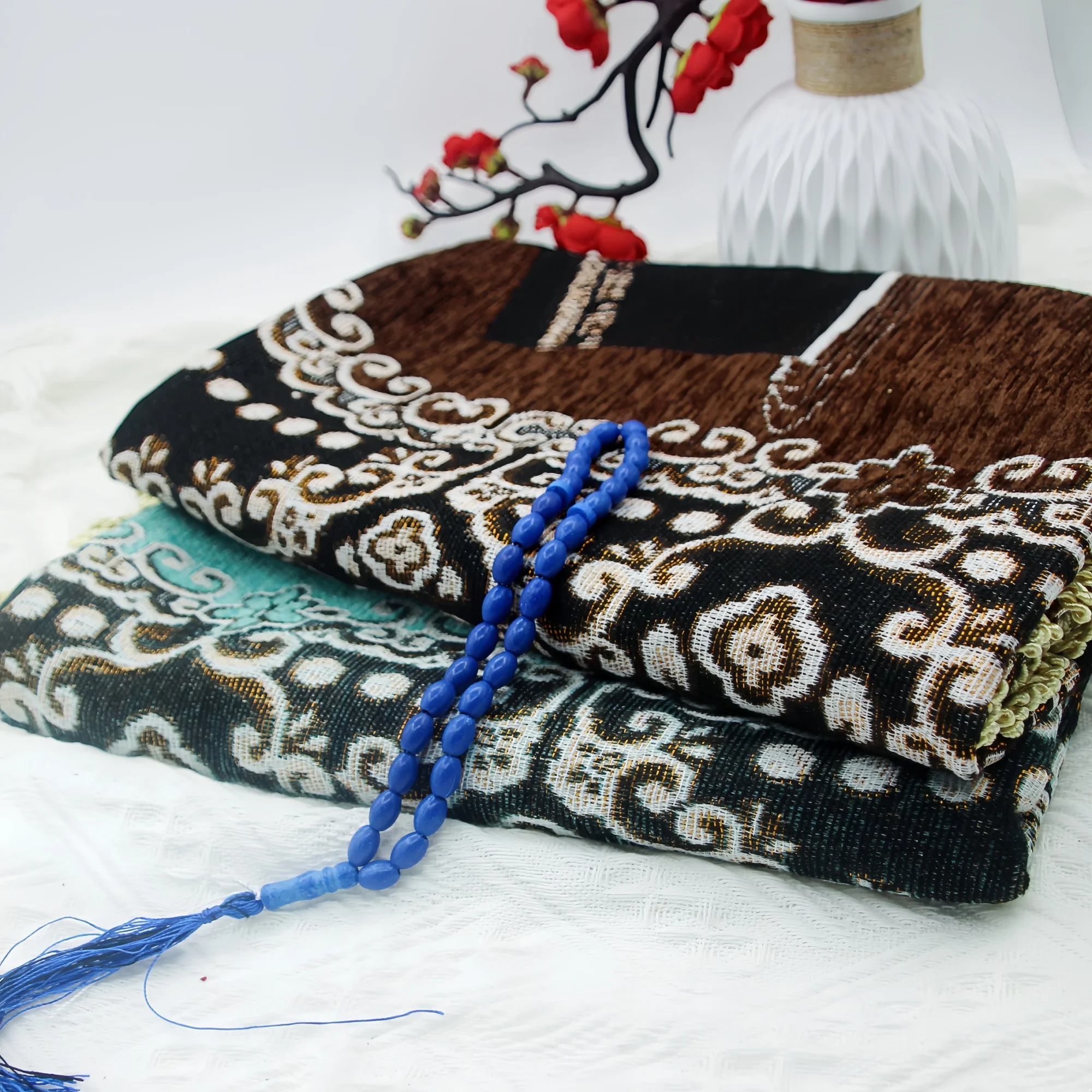 Bead Mat Velvet - Новый молитвенный коврик из шенилла с