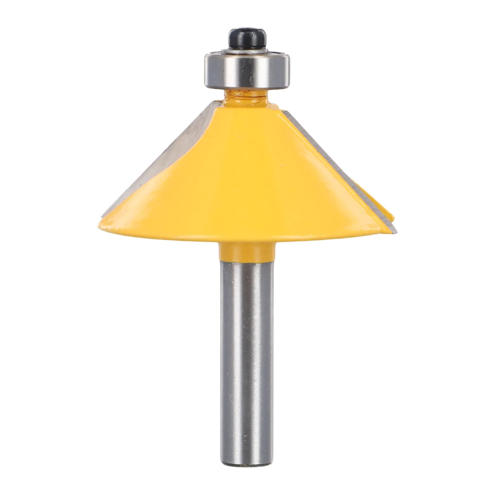 Precision 8mm Shank Chamfer & Bevel Edging Router Bit Cutting End Mill, Perfect for Creating Miter Joints and Precise Chamfers