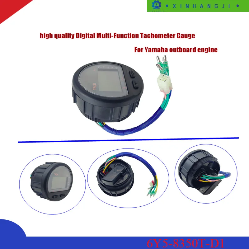 

Цифровой многофункциональный тахометр для подвесного двигателя Yamaha 6Y5-8350T-D1 6Y5-8350T-20 6Y5-8350T