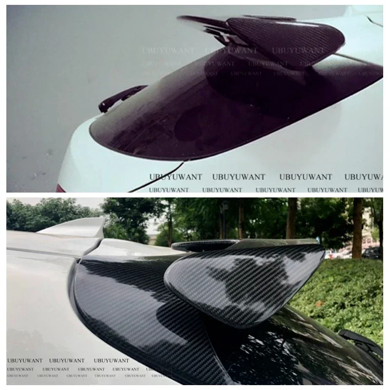 Picture 4: Spoiler Carbon Surface Type Generic ABS Material Car Rear Trunk Universal Spoiler For KIA Ceed 2013 - 2022