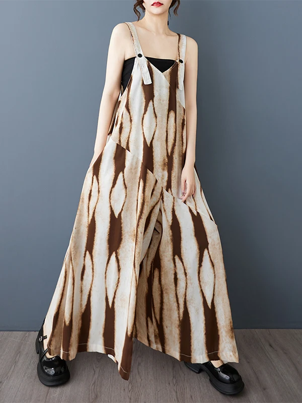 레트로 루즈 슬리밍 와이드 레그 팬츠 홀터 드레스 우아한 바이커 스커트 여름 여성 2025 신상 하이엔드 감성 한국 스타일 캐주얼 팬츠