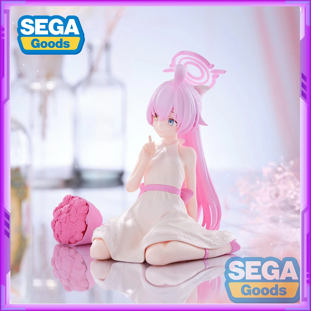 Original sega yumemirize arquivo azul takanashi hoshino pvc anime figuras de ação modelo brinquedos