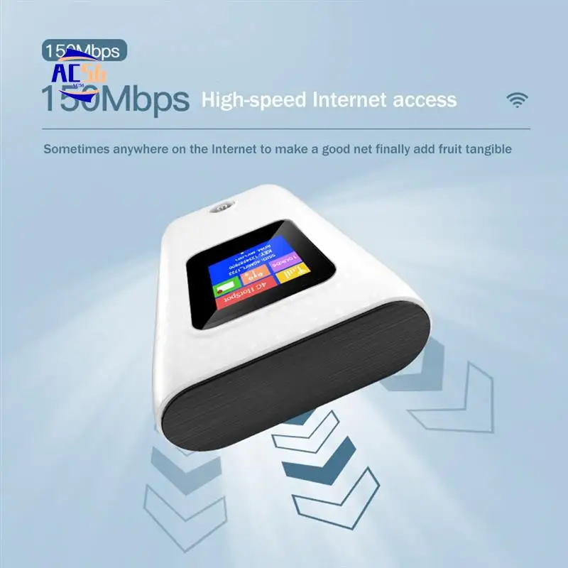 

AC56-4G LTE маршрутизатор 6000 мАч Power Bank маршрутизатор портативный беспроводной Wi-Fi точка доступа маршрутизатор 150 Мбит/с беспроводной Wi-Fi адаптер