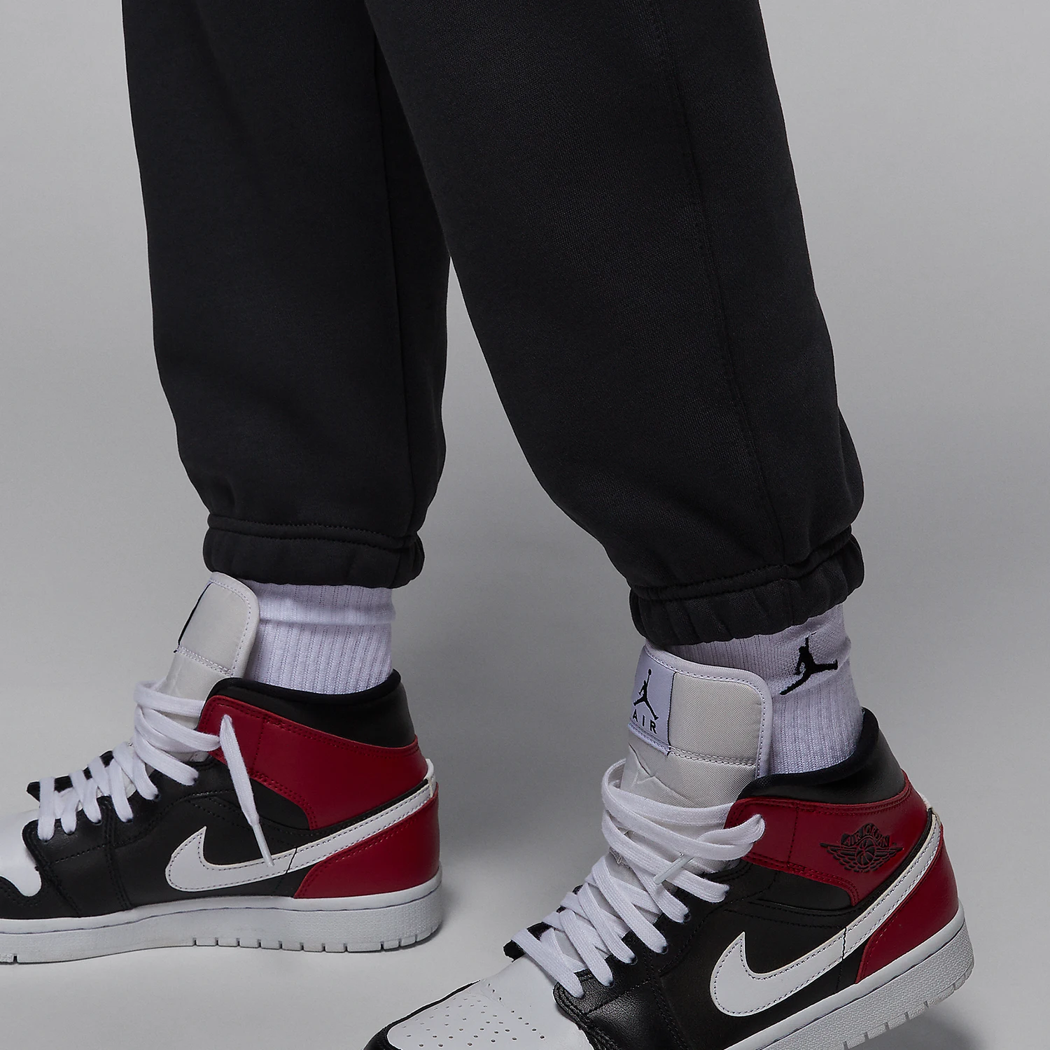 Pantalones tobilleros de fútbol con forro polar Nike genuinos JORDAN para mujer FV7765-045