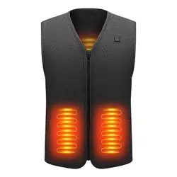 Gilet rembourré coupe-vent pour homme, contrôle intelligent de la température, licou imperméable, optique à col en V, recyclable de chauffage, métropolitain gla3
