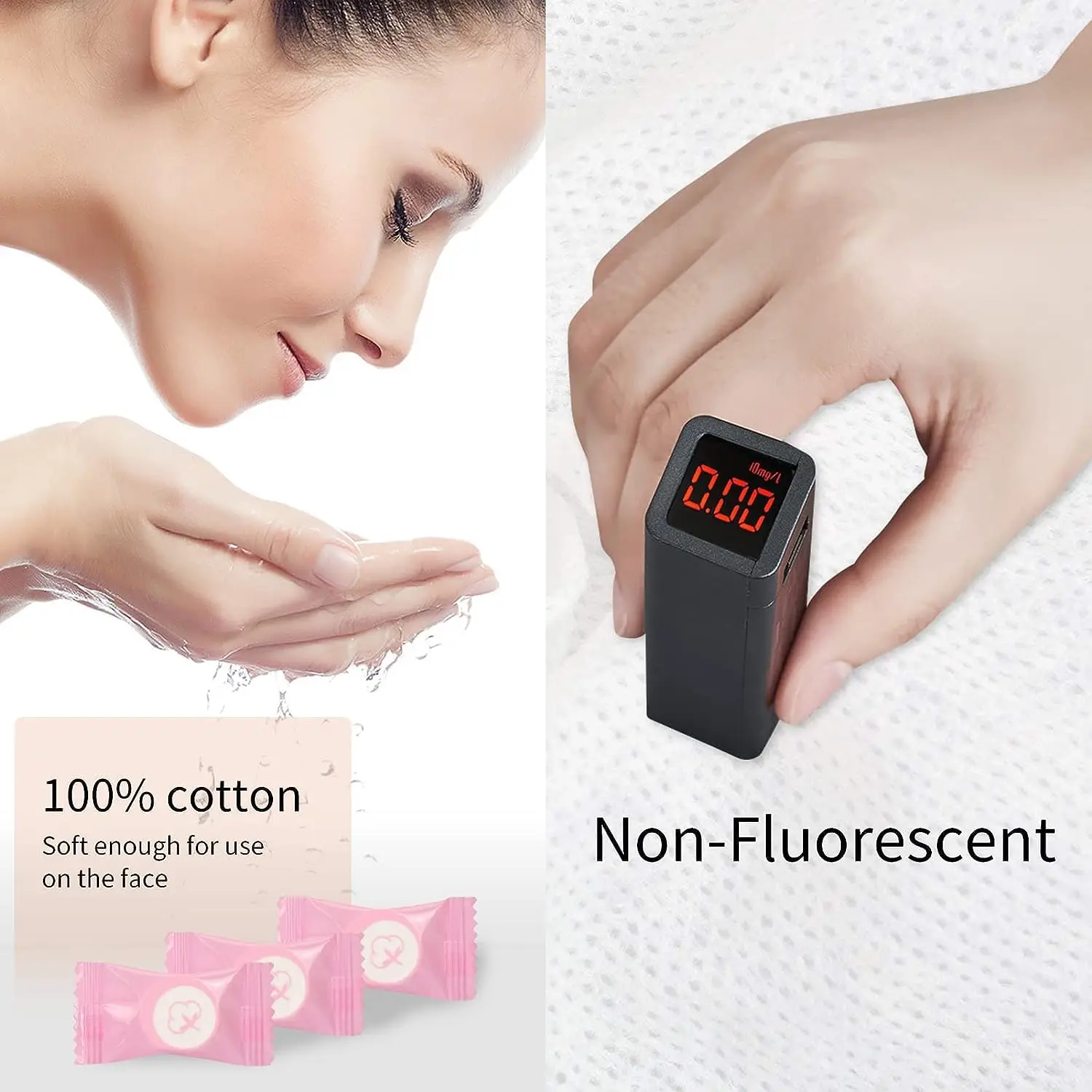 Compressed Towel 100 PCS Mini Tablets Disposable Portable Face Towel Cotton  Coin Tissue for Travel and home,Pink