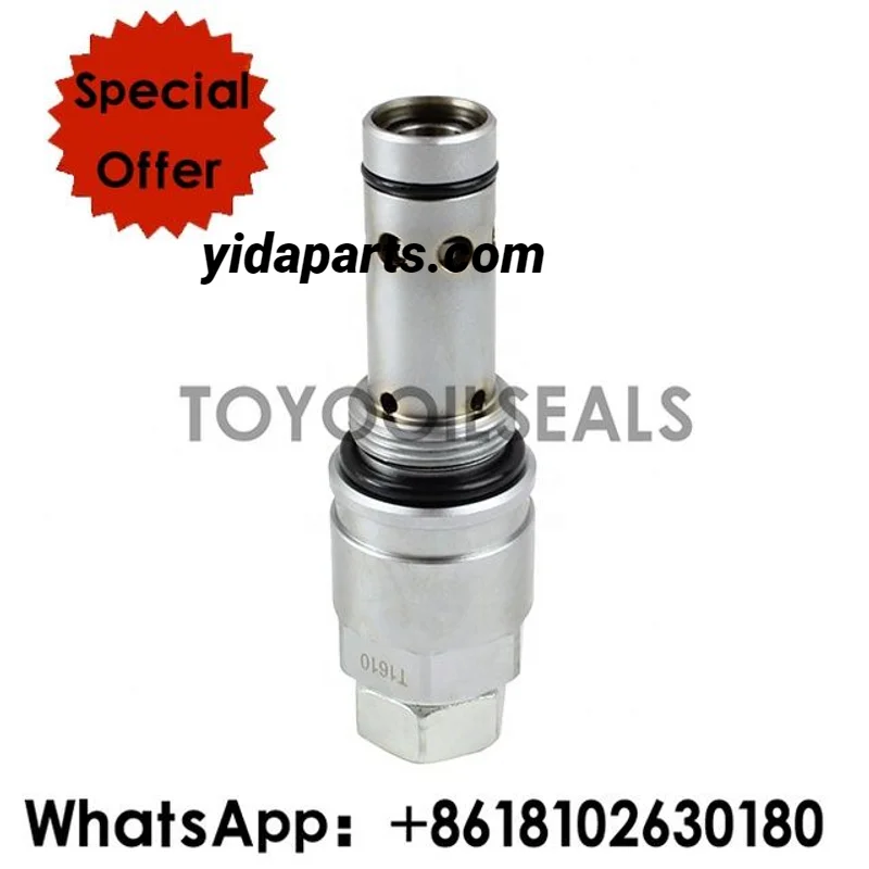 

Hydraulic parts PC200-3 service relief valve for Komatsu excavator 709-70-55100