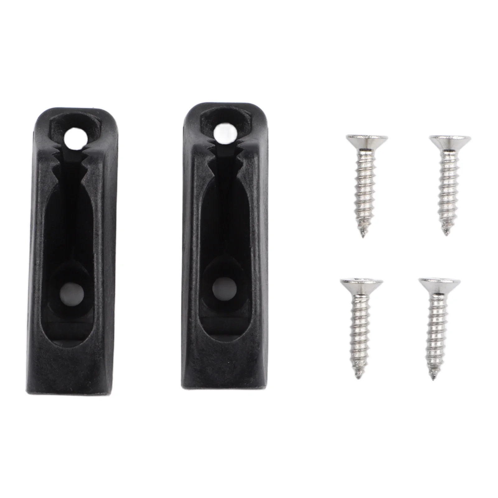 Rope Self-locking Rope 2Pcs Clam Cleat Cord Lock Screw Bolt Diameter 3mm Self-locking Cord For Marine Accessories