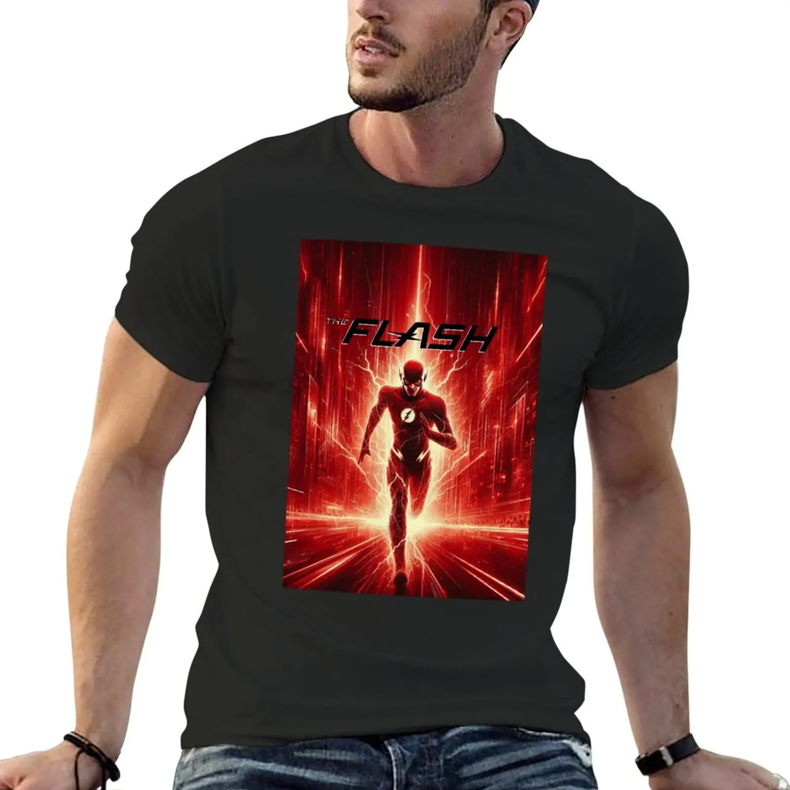 Barry Allen Poster T-Shirt tees rapper graphic tees funny t shirts for men