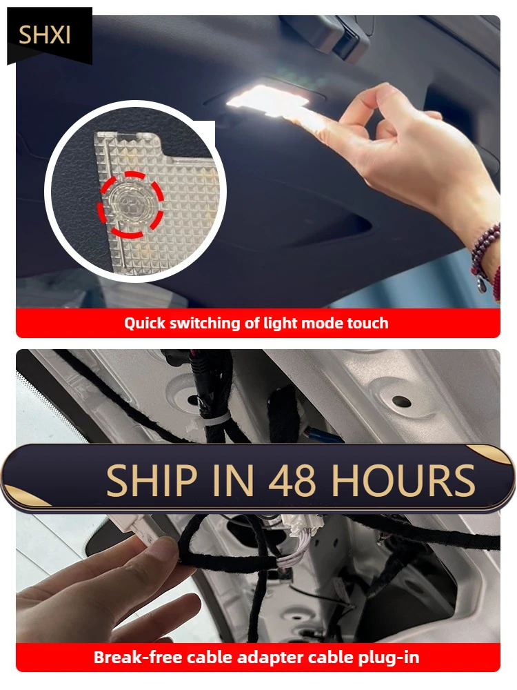Good Quality New For Changan Deepal S7/S07/SL03 Car Trunk Ambient Lights Tailgate Sensor Light Car Interior Decoration Lamps Aut