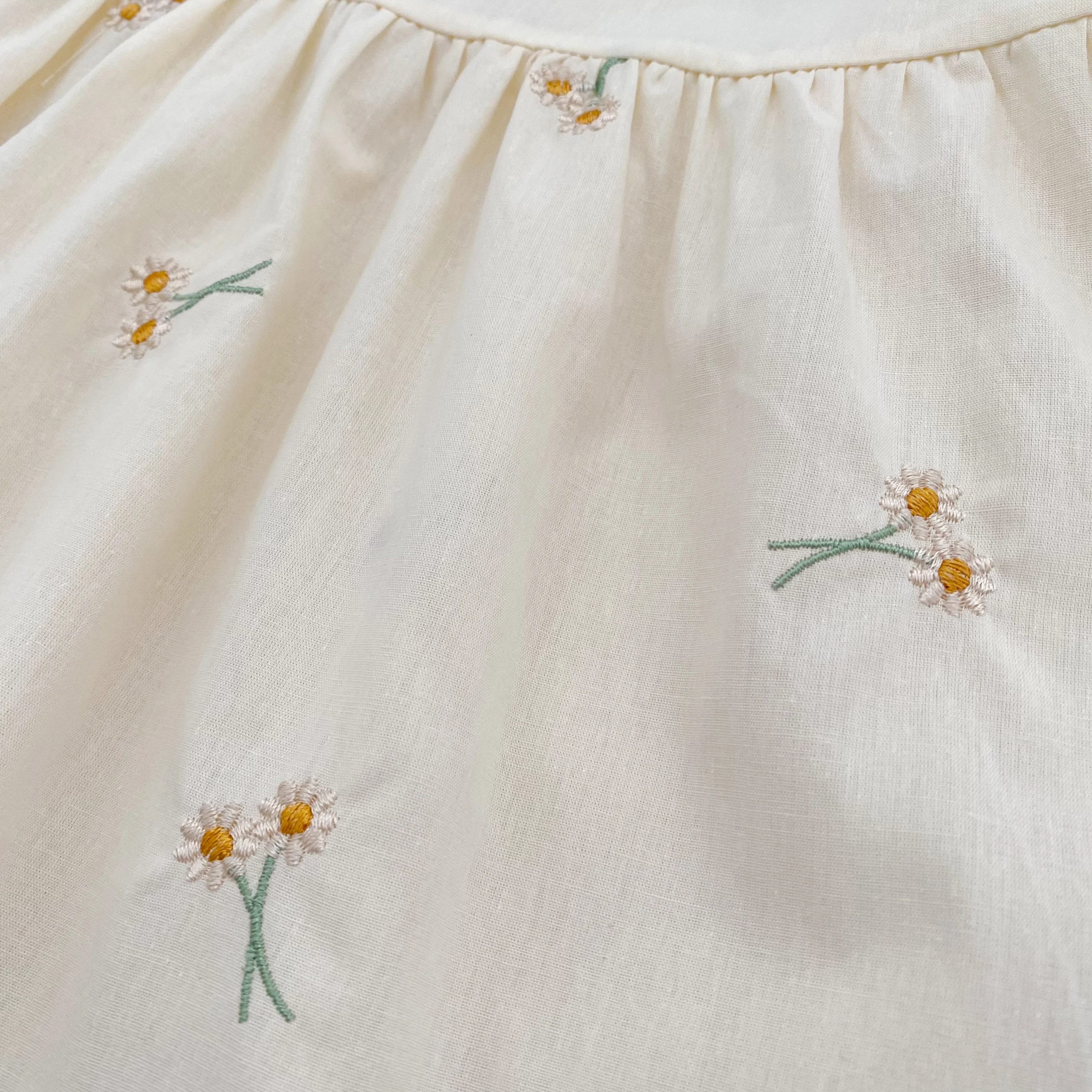 Frühling Kleidung Pastoralen Baby Mädchen Kleid Herbst Stickerei Baumwolle Floral Puppe Kleid Kinder Temperament Prinzessin Mädchen Kleid – Detail 9