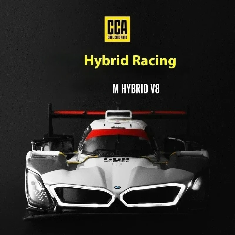 1:24 M Hybrid V8 Metalllegierung Diecast Rennwagen Modell Sound und Licht Desktop-Display von Premium-Fahrzeug-Geschenkbox für Freunde
