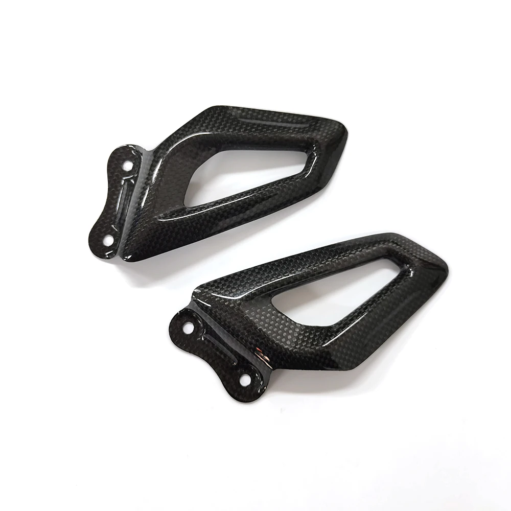 Plaques de Talon en Fibre de Carbone Pur, Accessoires de Moto pour BMW S1000RR 2019 2020 2021 2022 2023