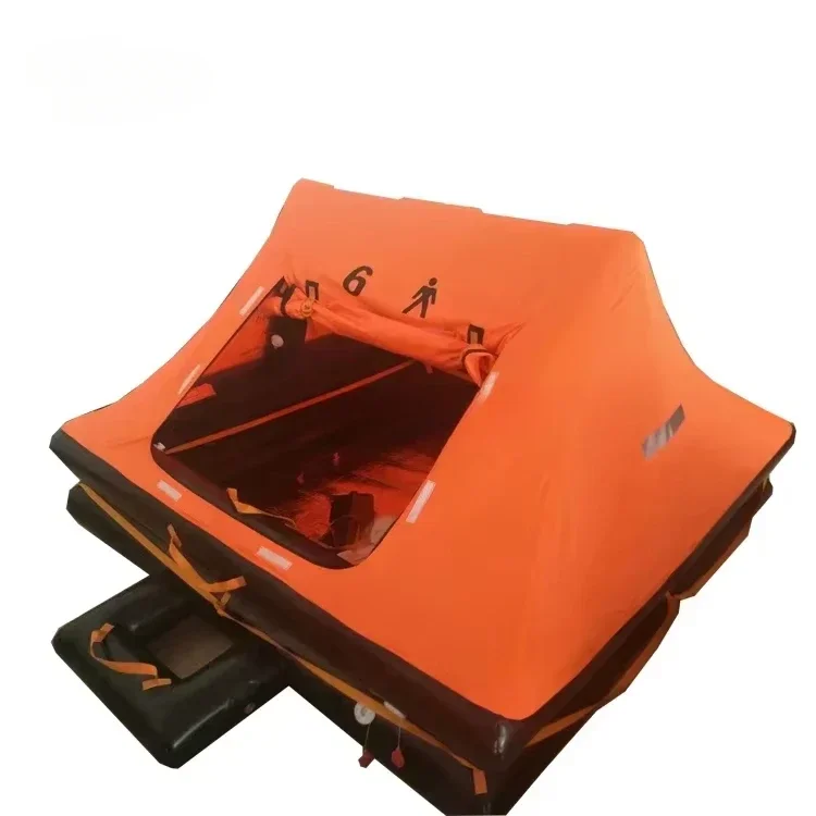 Mini baldaquin inflable de emergencia ISO 9650 YT-8 para 8 personas para barco