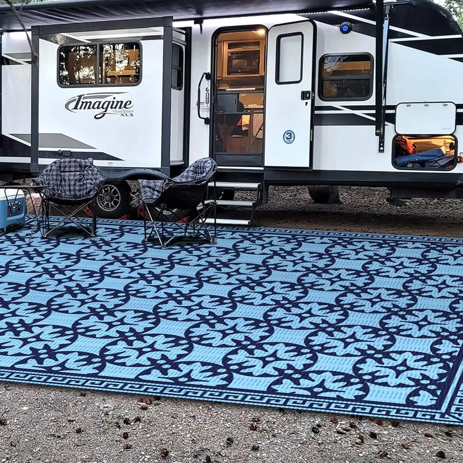 Manufacturers' Durable PP Woven Garden Tent Moisture-proof Prayer Rug Patio Mat Camping Travel Picnics Outdoor Rug