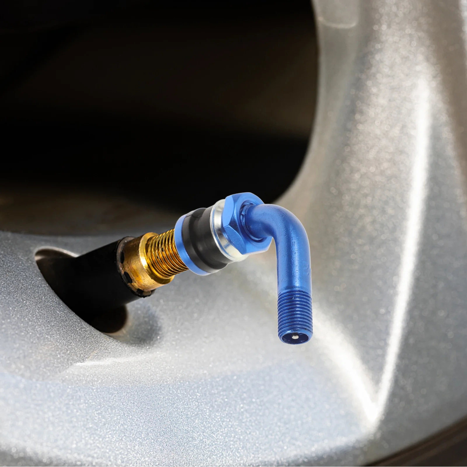 

Colorful Tire Valve Car Tire Valve Stems Aluminum Alloy For Motorcycle Car Suv Scooter Mower Tubeless Tires