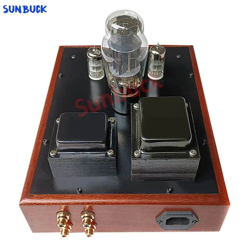Sunbuck 32Ω-600Ω 2.0 1 واط فراغ أنبوب أمبير مكبر للصوت 0 الضوضاء 6N3 6N5P GE5670 6080 فراغ أنبوب مضخم ضوت سماعات الأذن