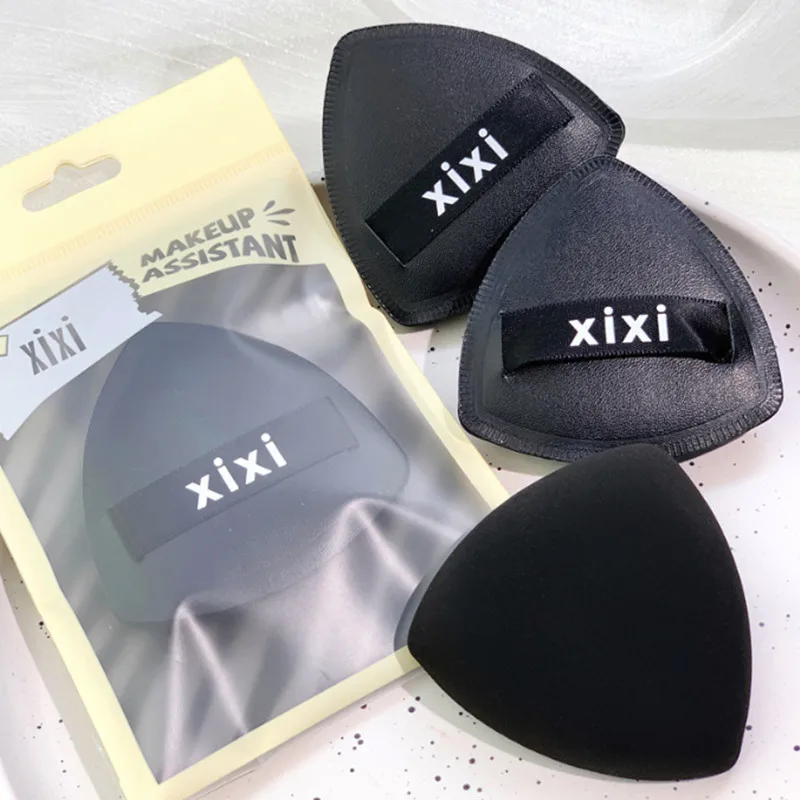 5PCS Black Air Cushion Puff Foundation Powder Concealer Makeup Blender Applicator Sponge Wet Dry Dual Use