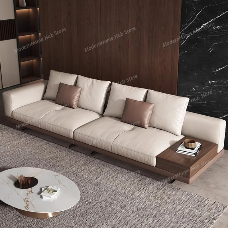 Designer Comfortable Sofa Italian Minimalist Light Luxury Adult Living Room Sofas Aesthetics Hallway Muebles Home Furniture