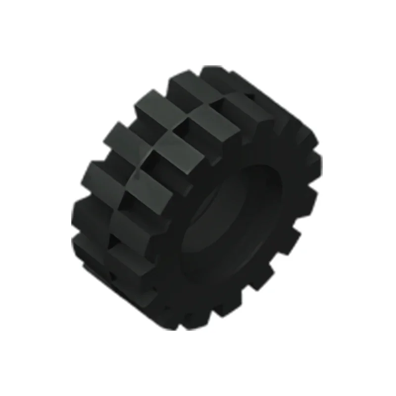 GDS-1071 pneumatico 15mm D. x 6mm battistrada Offset piccolo compatibile con lego 3641 blocchi educativi fai da te tecnici