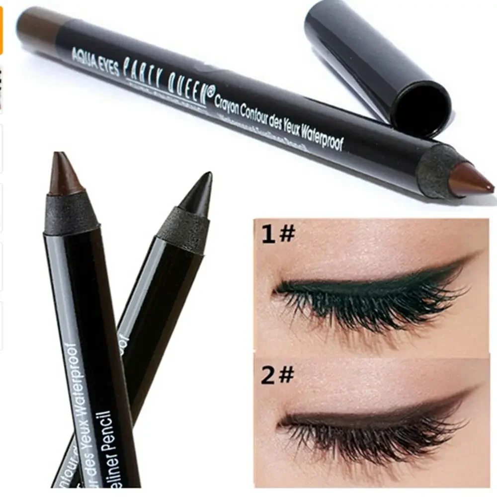 Matita eyeliner Party Queen: trucco nero/marrone impermeabile a lunga durata