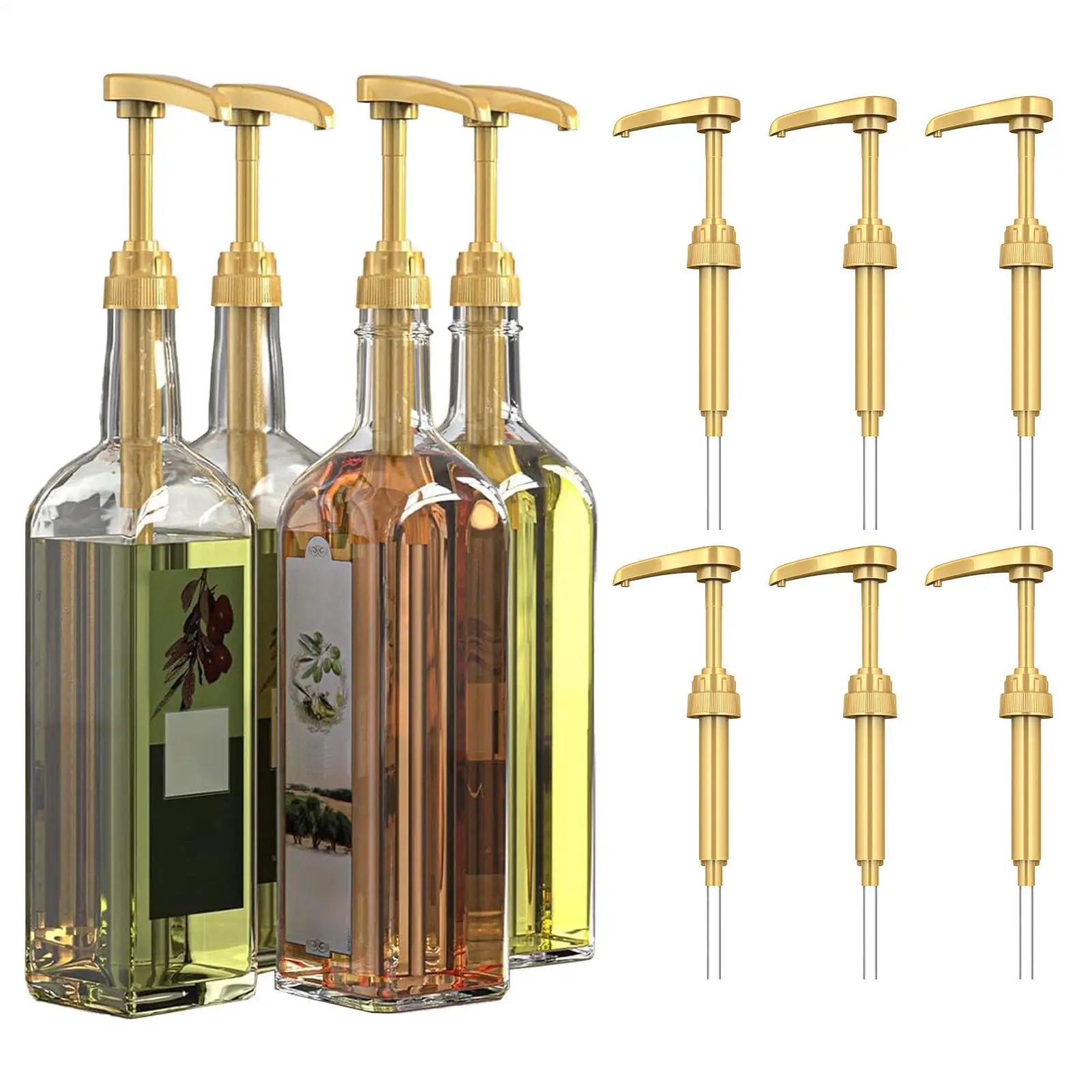 

Насос для сиропа, 10 шт., насос для сиропа со вкусом кофе, детали для дозатора, 750 мл, для дома, вечеринки, отеля, ресторана, кухни, бара, путешествий, тела