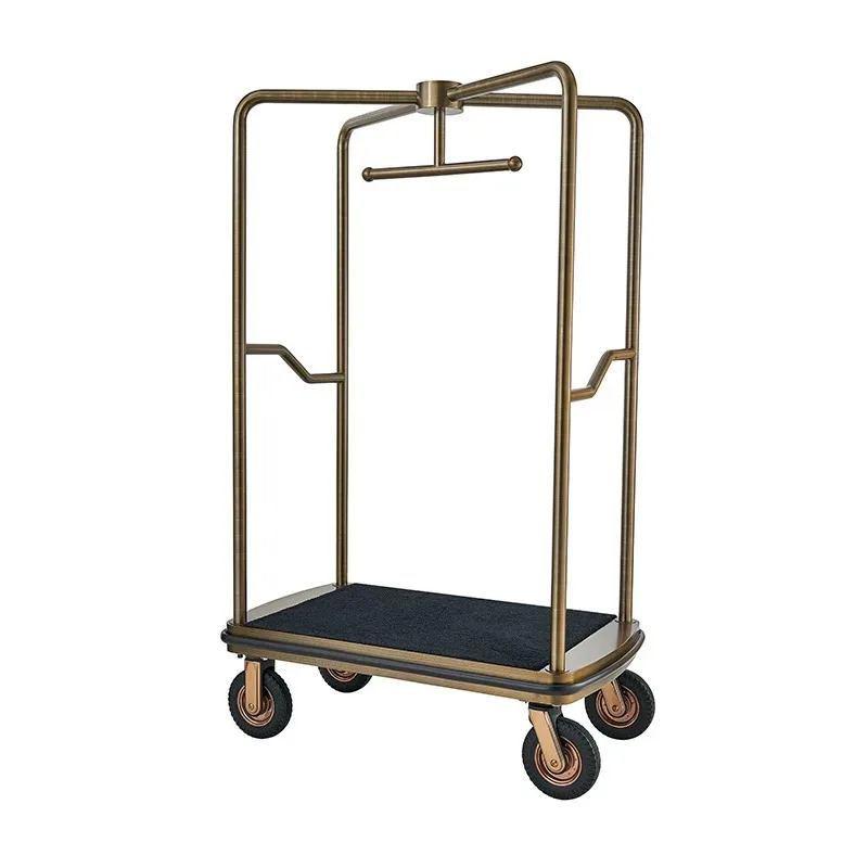 Lobby Airport Performance Hall Hand Push Birdcage Cart Luggage Cart