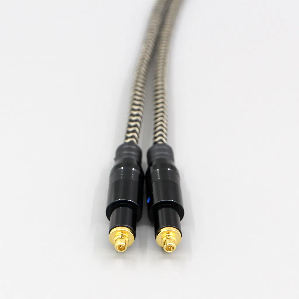 2 Core 2.8mm Litz OFC Earphone Shield Braided Sleeve Cable For Shure SRH1540 SRH1840 SRH1440 Earphone headset LN008065